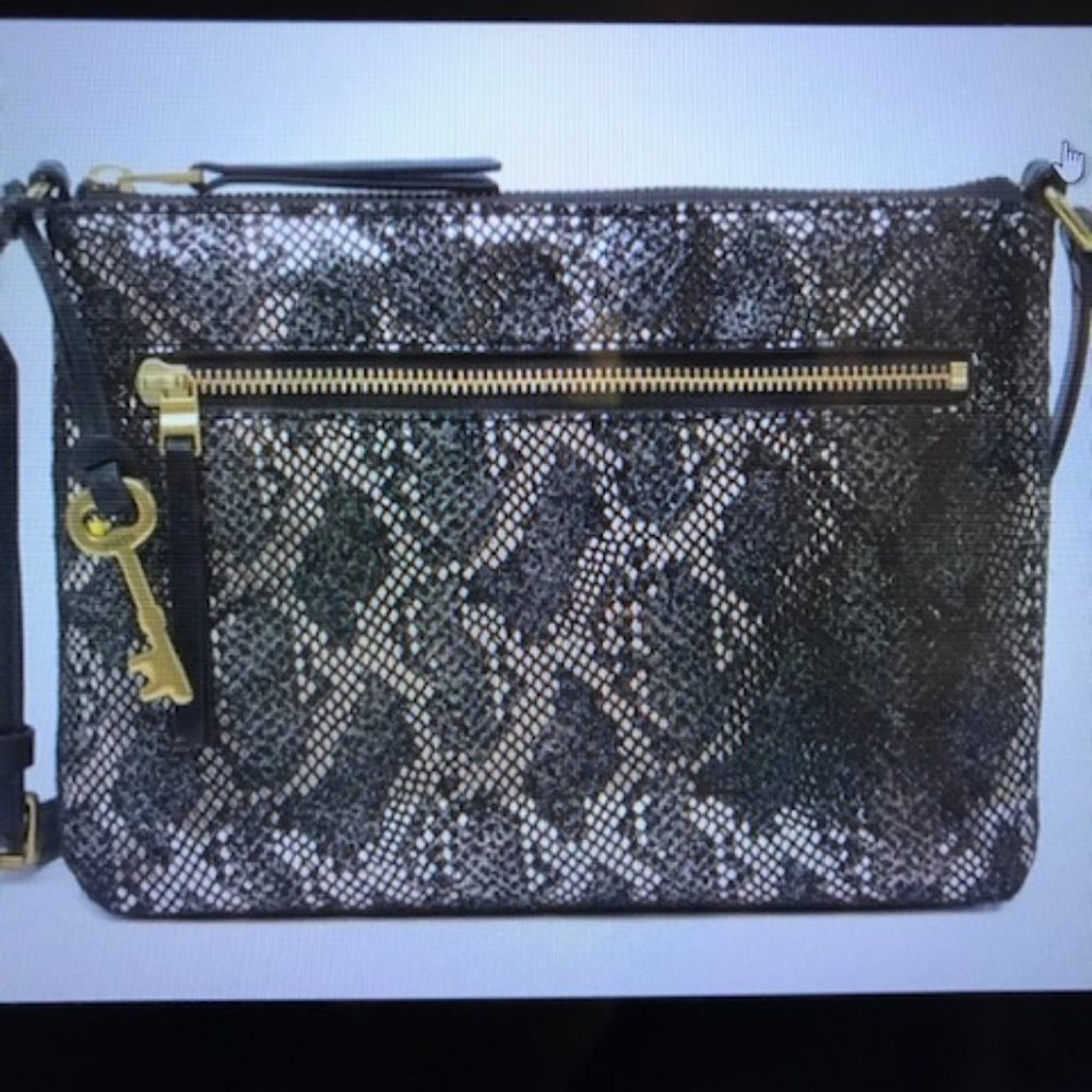 Fossil crossbody snakeskin crossbody